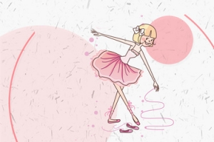 寒假舞蹈培训粉色banner