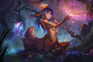 LOL英雄联盟含羞蓓蕾 原画 莉莉娅4k壁纸