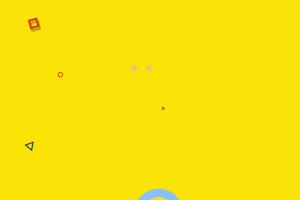 可爱黄色背景banner