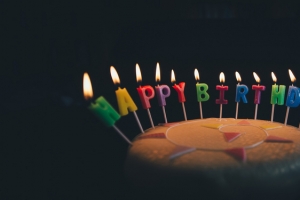 创意生日蛋糕图