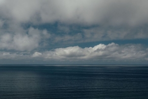 海 云 地平线 4k壁纸 3840x2160