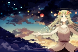 彼女美学二次元3440x1440唯美壁纸