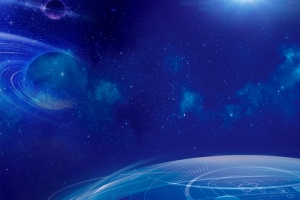 科研高端开幕式蓝色地球banner