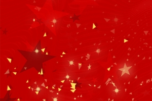 圣诞节红色卡通电商星空banner
