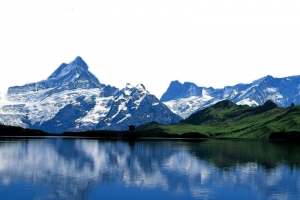 雪山美景