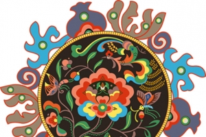 藏族花纹
