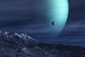 3840x2160 行星 太空 浮雕 石头壁纸 背景