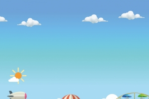 少儿乐园六一儿童节海报背景素材