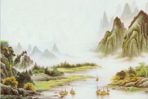 水墨风景画