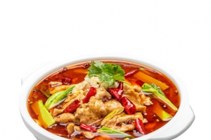 麻辣水煮嫩肉片