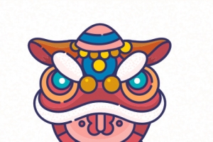 春节新年快乐新年福送福了过年了