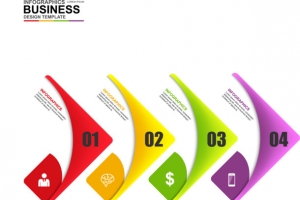 矢量信息图表模板图表元素