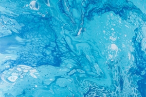 油漆 液体 流体艺术 污渍 蓝色 4k壁纸 3840x2160