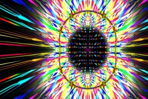 射线 图案 形状 抽象 明亮的 4k壁纸 3840x2160
