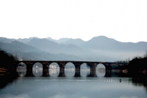 徽州山水五孔桥