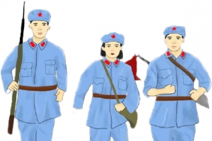 收回红军战士