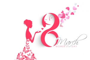 38女神节蝴蝶