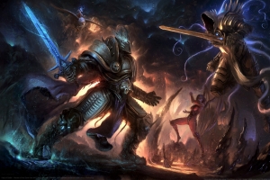 Heroes of the Storm fan art 游戏原画4k壁纸