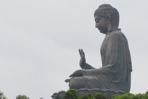 打坐的佛像图片