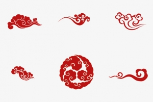 新春祥云 剪纸