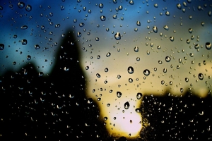 滴 雨 玻璃 模糊 宏观 4k壁纸 3840x2160
