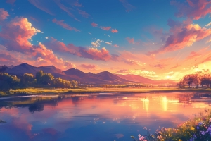 碧波荡漾 4k风景壁纸 3840x2160