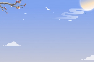 手绘柿子元素图