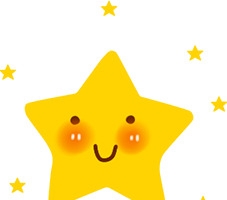 创意笑脸五角星