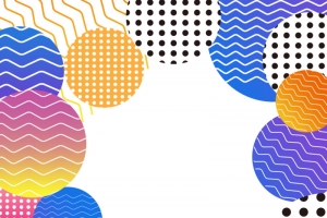 夏不为利波普风背景素材