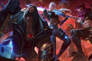 英雄联盟lol五杀摇滚乐队 约里克 凯尔 奥拉夫4k原画壁纸3840x2160