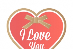 iloveyou情人节心形图标