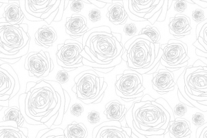 素描玫瑰花纹