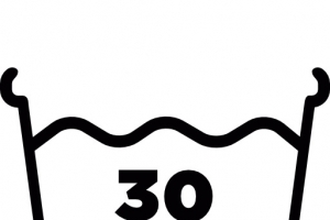 洗衣指示30度水图标