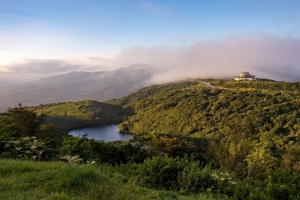 湖 山 云 风景 早晨 4k壁纸 3840x2160