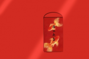 红包鲤鱼开工大吉 彼岸原创4K高清电脑壁纸3840x2160免费下载