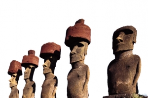 加勒比古代遗迹巨石像