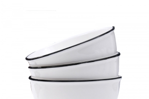 餐具白色陶瓷碗高清PNG透明免扣设计素材免费下载