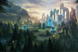 英雄联盟LOL游戏原画风景4k壁纸