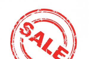 红色SALE印章效果