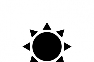 免扣太阳图标元素