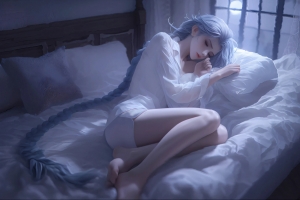 金克丝 卧室 唯美 4K动漫壁纸 3840x2160