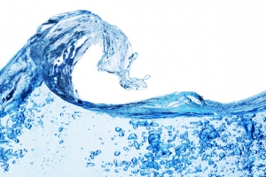 蓝色水珠