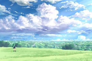 晴空万里女孩
