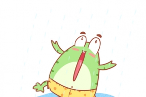 可爱卡通小青蛙