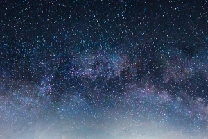舞蹈培训舞者蓝色星空渐变背景