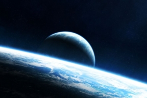 行星 光 辉光 大气 太空 4k壁纸 3840x2160