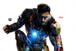 未来科技钢铁侠高清PNG透明免扣设计素材免费下载