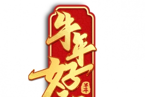 迎春纳福新年快乐过年了好运连连