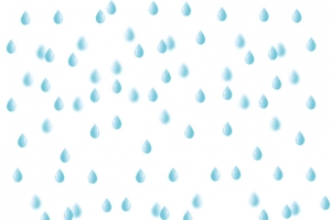 雨天下雨水滴