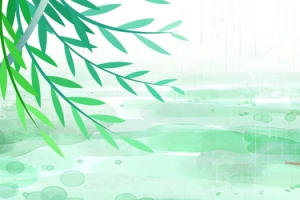 春季清明节踏青文艺PSD分层banner